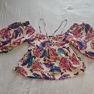 Farm Rio Colorful Top